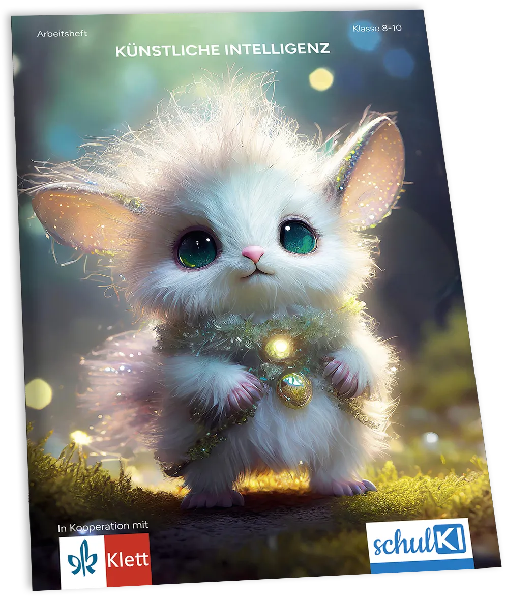 Cover des schulKI Arbeitshefts